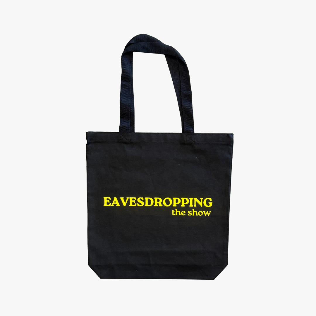 Eavesdropping Logo Tote Bag