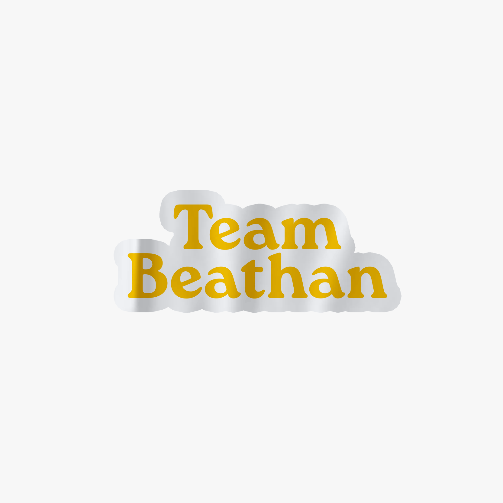 Team Beathan Sticker